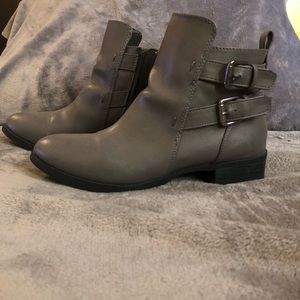 Old Navy Grey Ankle Boots